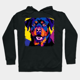 Rottweiler Pop Art - Dog Lover Gifts Hoodie